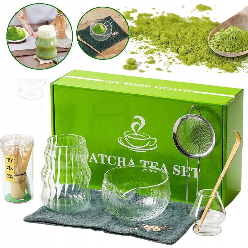 7-DÍLNÁ Sada Na Čaj Matcha, Příslušenství Pro Matchu, Jako Dárek