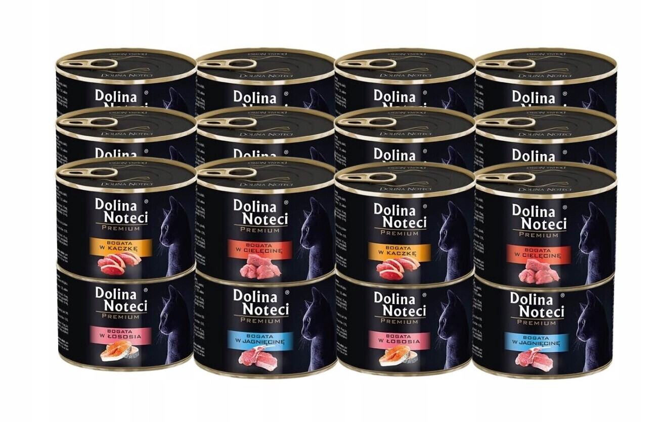 Dolina Noteci Premium Mokré krmivo pro kočky mix chutí 24x185 g