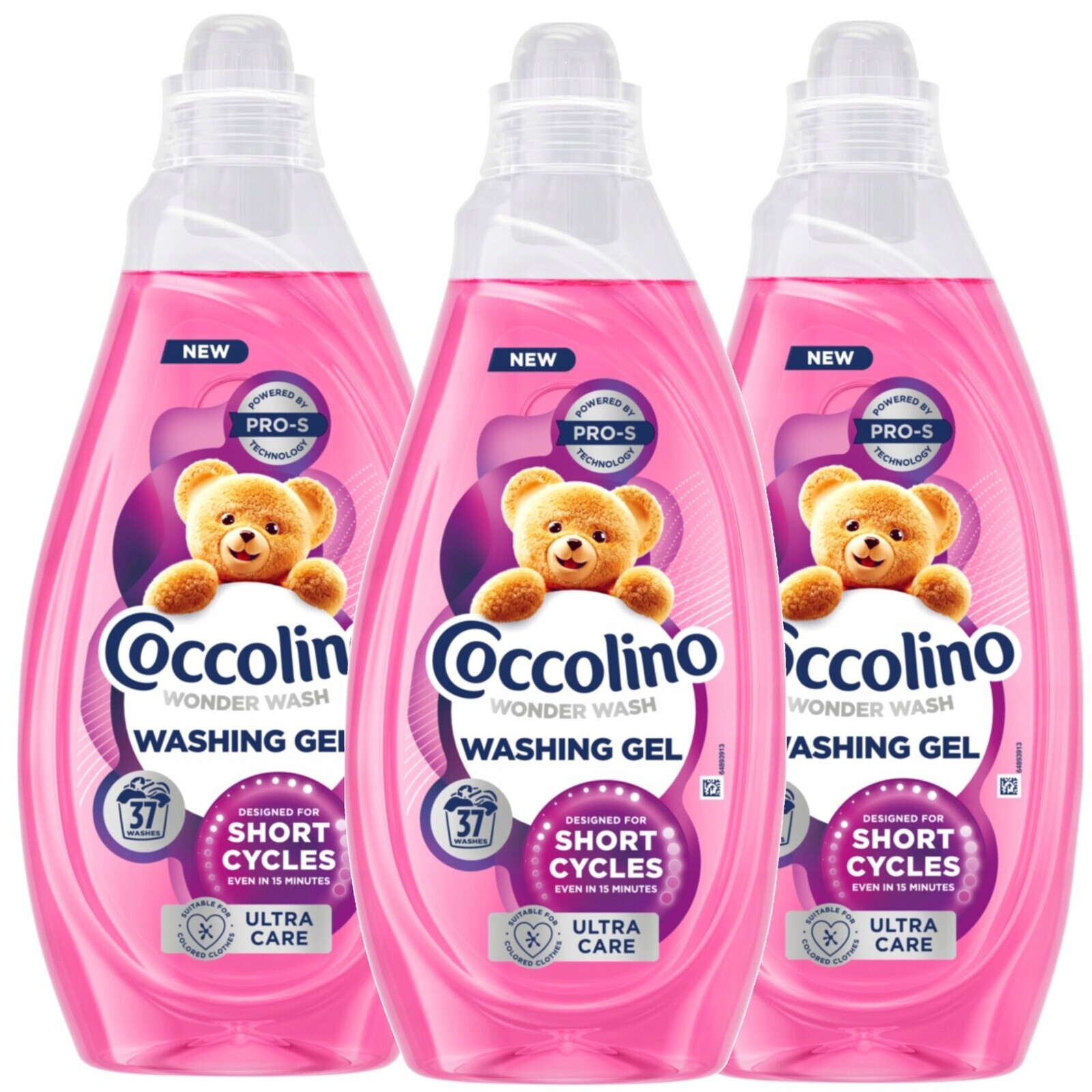 Coccolino Tekutý prací prostředek Wonder Wash 3x 1,48 l Ultra Care