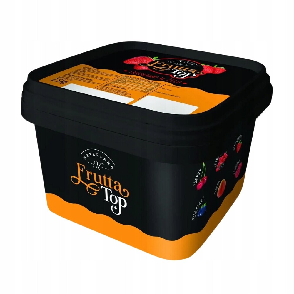 Zeelandia Frutta Top jahoda v gelu 2,5 kg