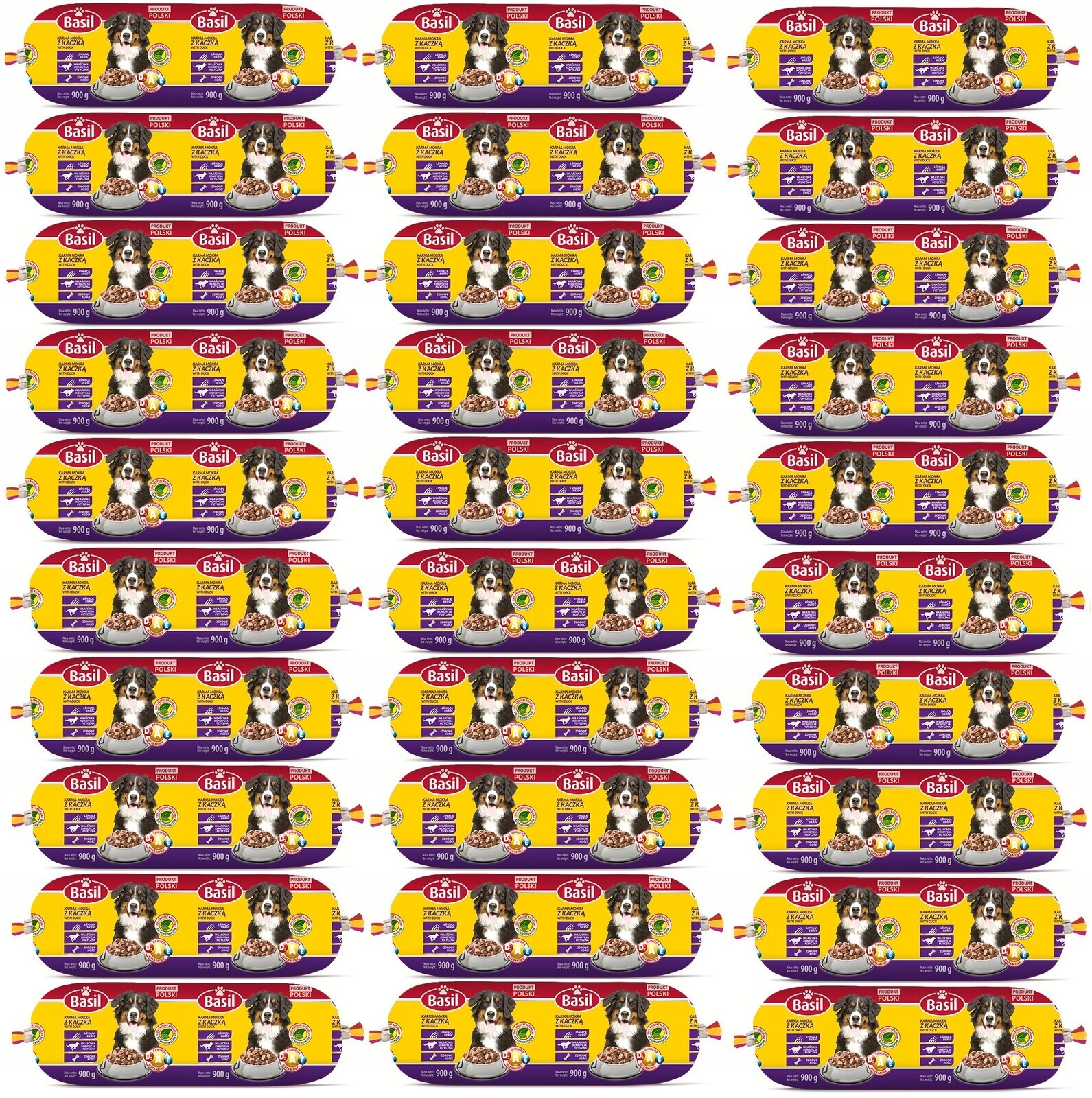 Tyčinka Basil 900 g s kachnou x 30 ks