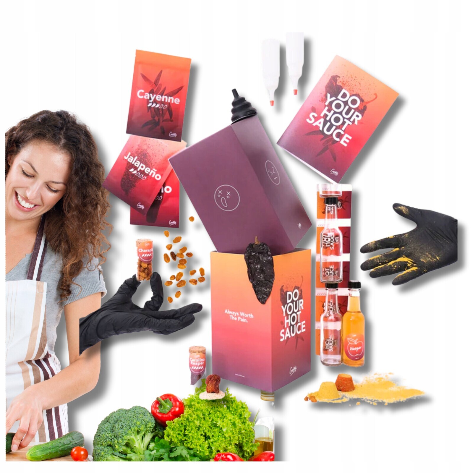 Sada Ostrých Omáček Carolina Reaper Velmi Ostrá Omáčka Na Výrobu Diy