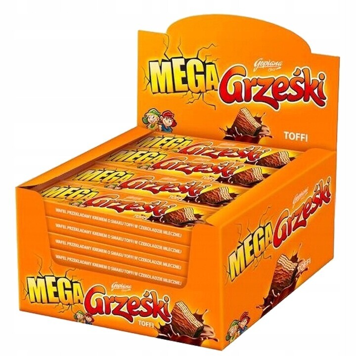 Grześki Oplatek Toffi V Čokoládě 32x48G