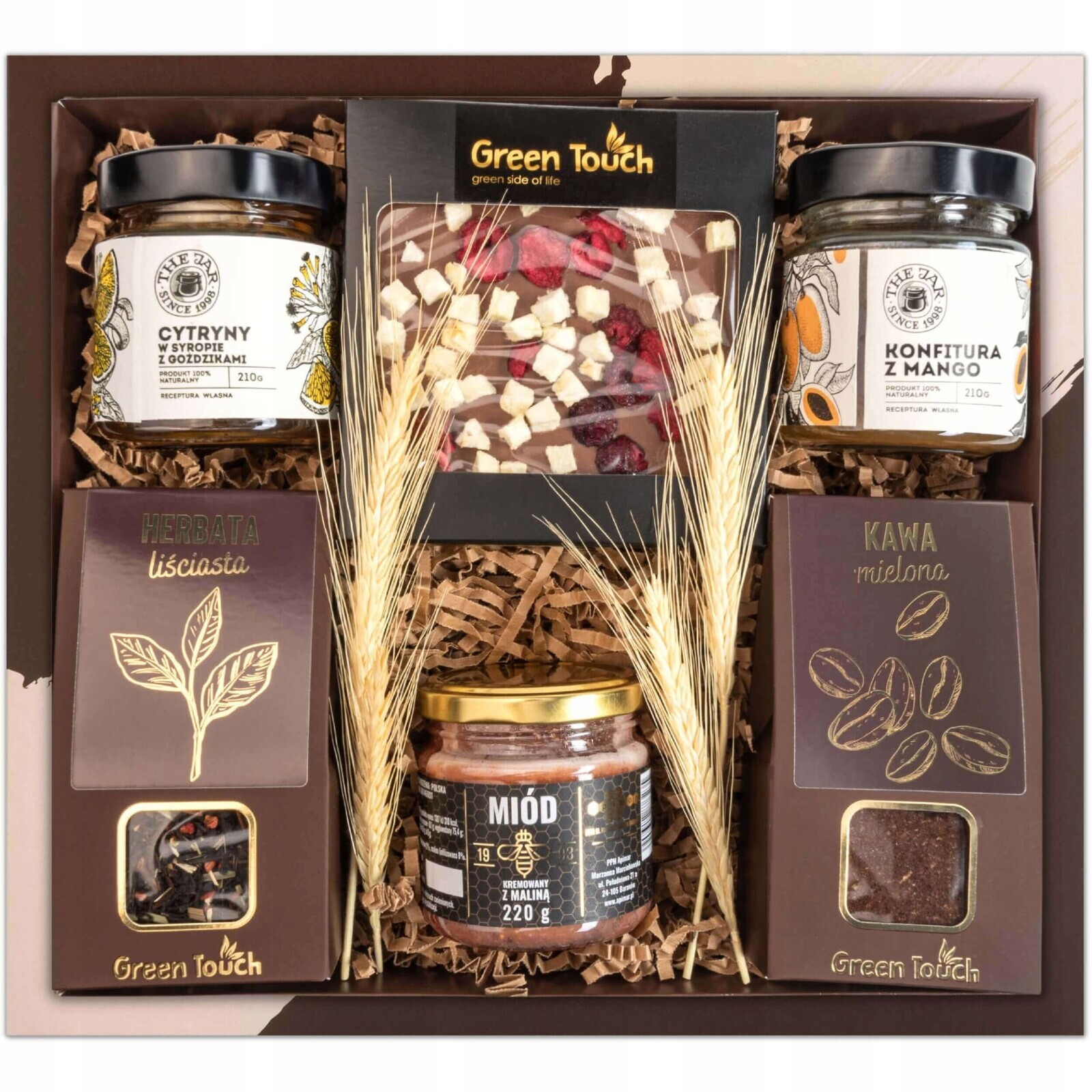 Poděkování rodičům sada čaj káva box