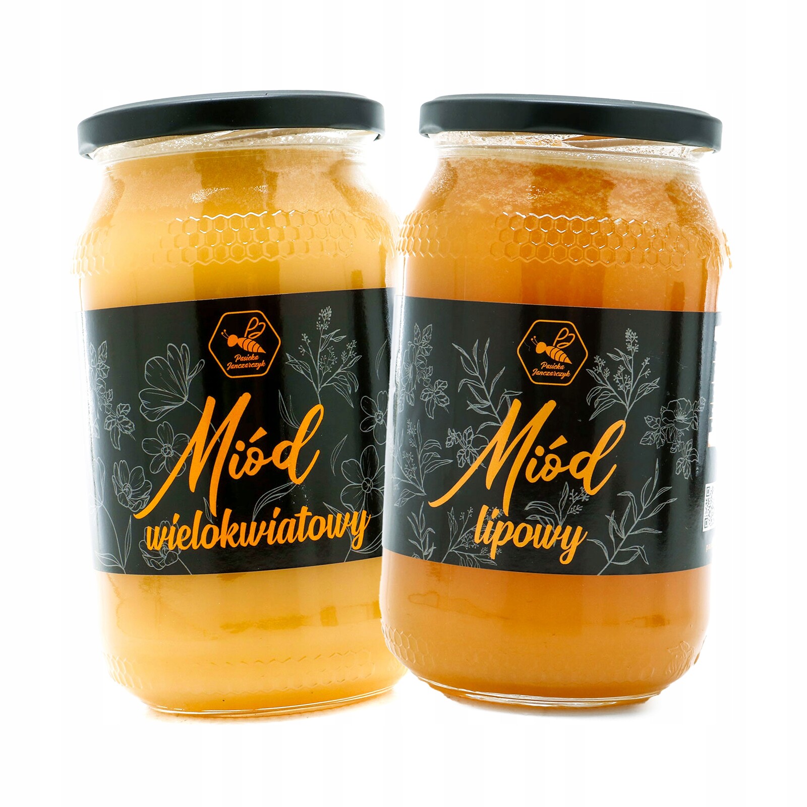 Včelí med mnohokvětý lipový 1,2 kg z Pasieky Janczarczyk