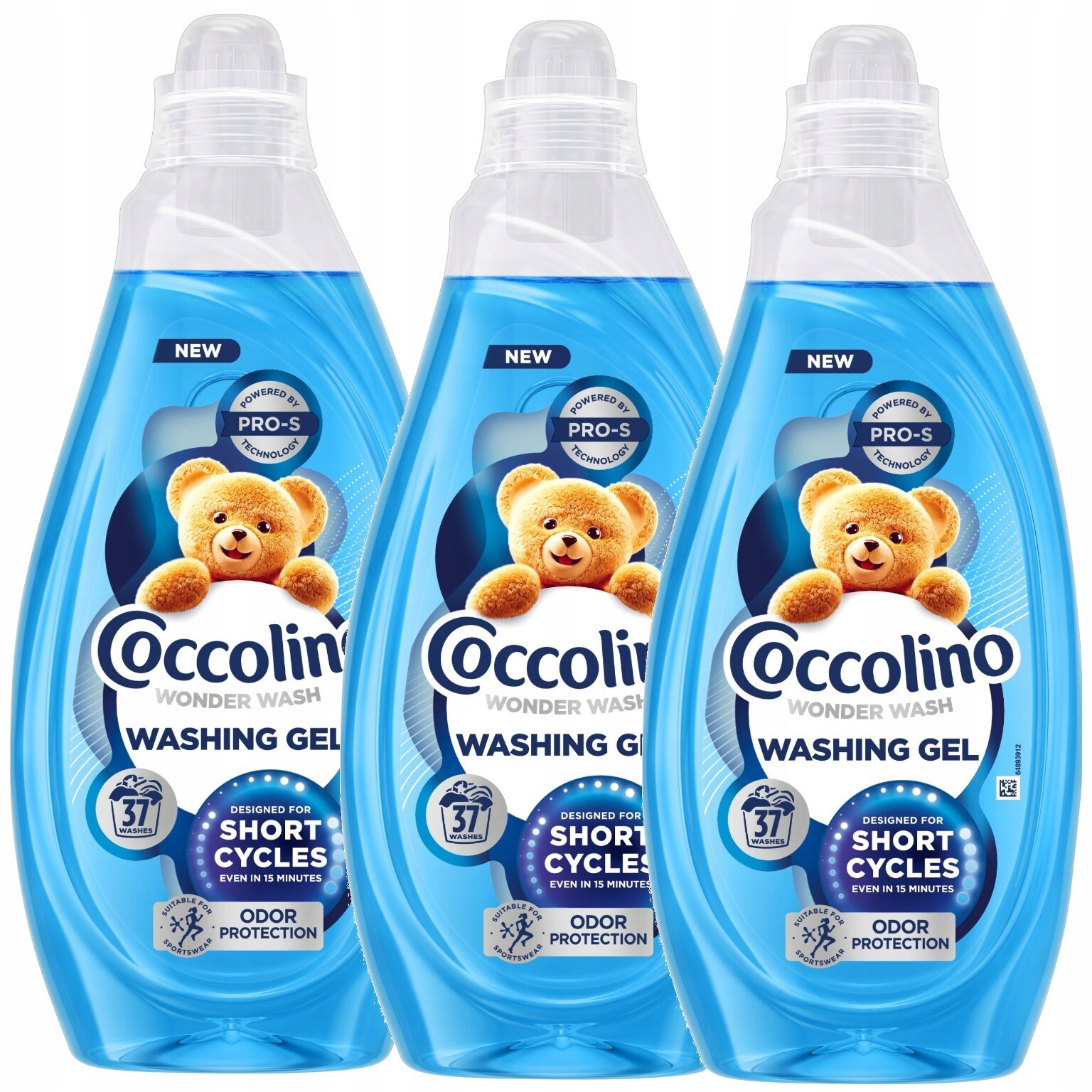 Coccolino Wonder Wash 3x 1,48 l Ochrana proti zápachu