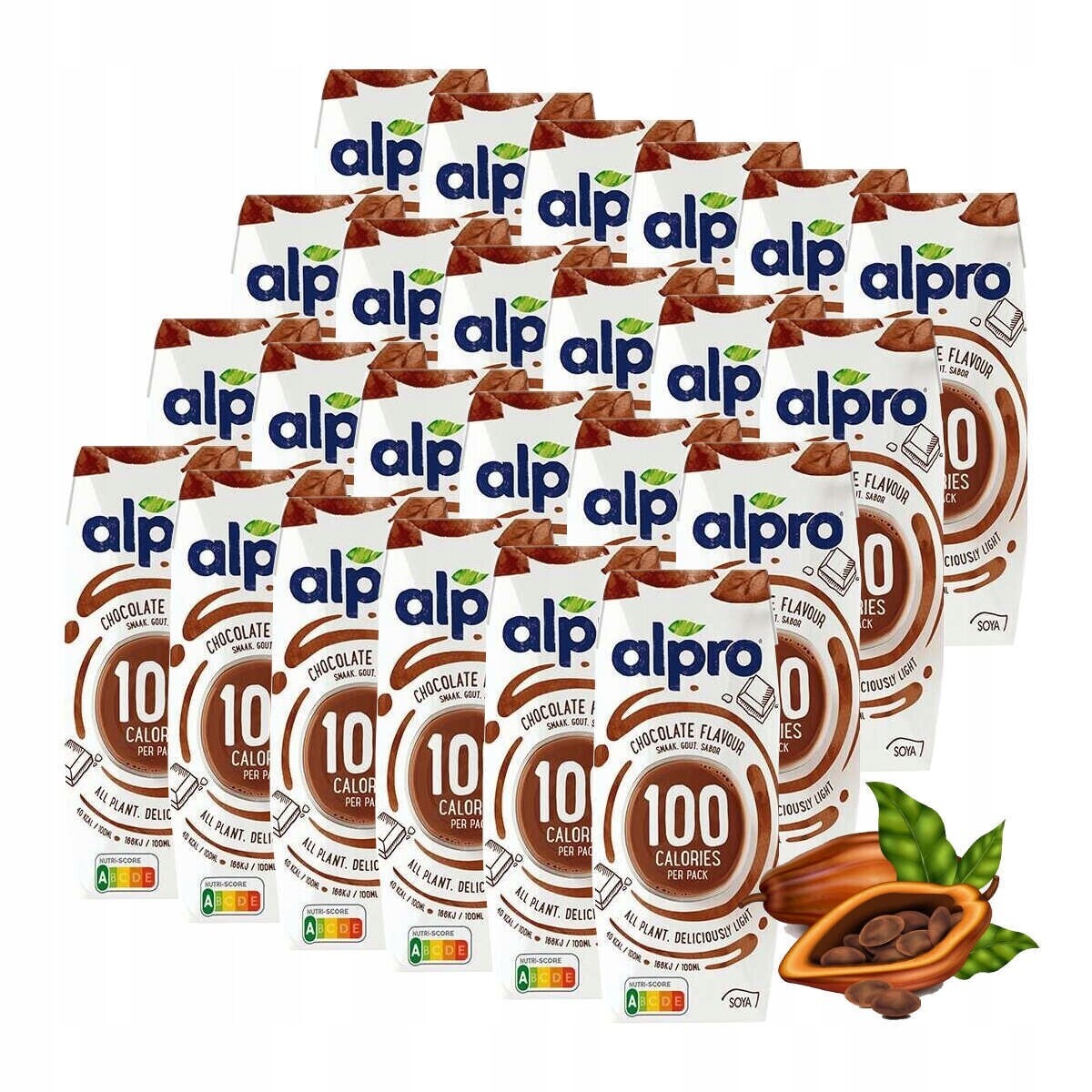 Rostlinný sójový nápoj s čokoládovou příchutí Alpro Chocolate Flavour 24x250 ml