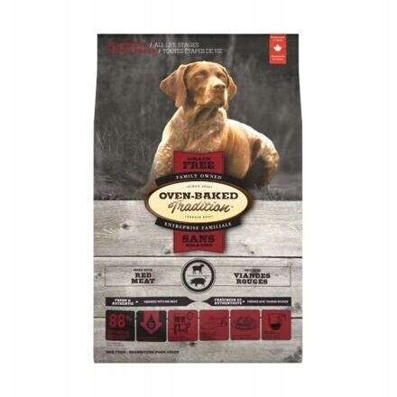 Oven-baked Tradition Obt Adult Dog Grain Free Red Meat All Breed 2,27 kg