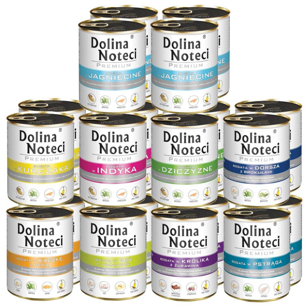 Dolina Noteci Premium Mix Chutí 20x800g Vlhké Krmivo pro psy