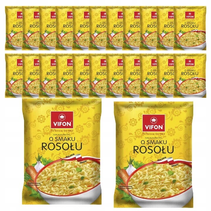 Vifon Polévka s příchutí vývaru 24x65 g