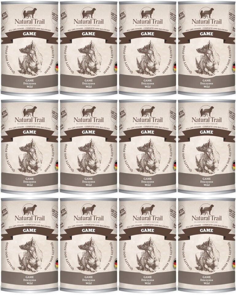 Zvěřina Natural Trail 12 x 400 g