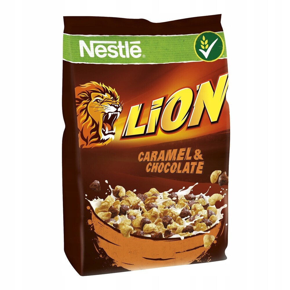 Nestle Lion Snídaňové Cereálie 250 g 8kusů