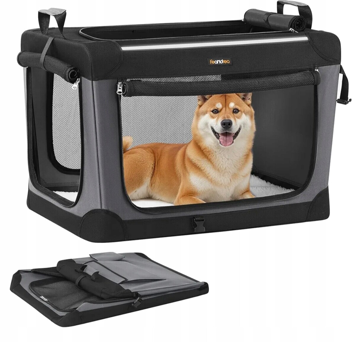 Přepravka pro zvířata, přenosná, skládací Klec Pro Psy A Kočky