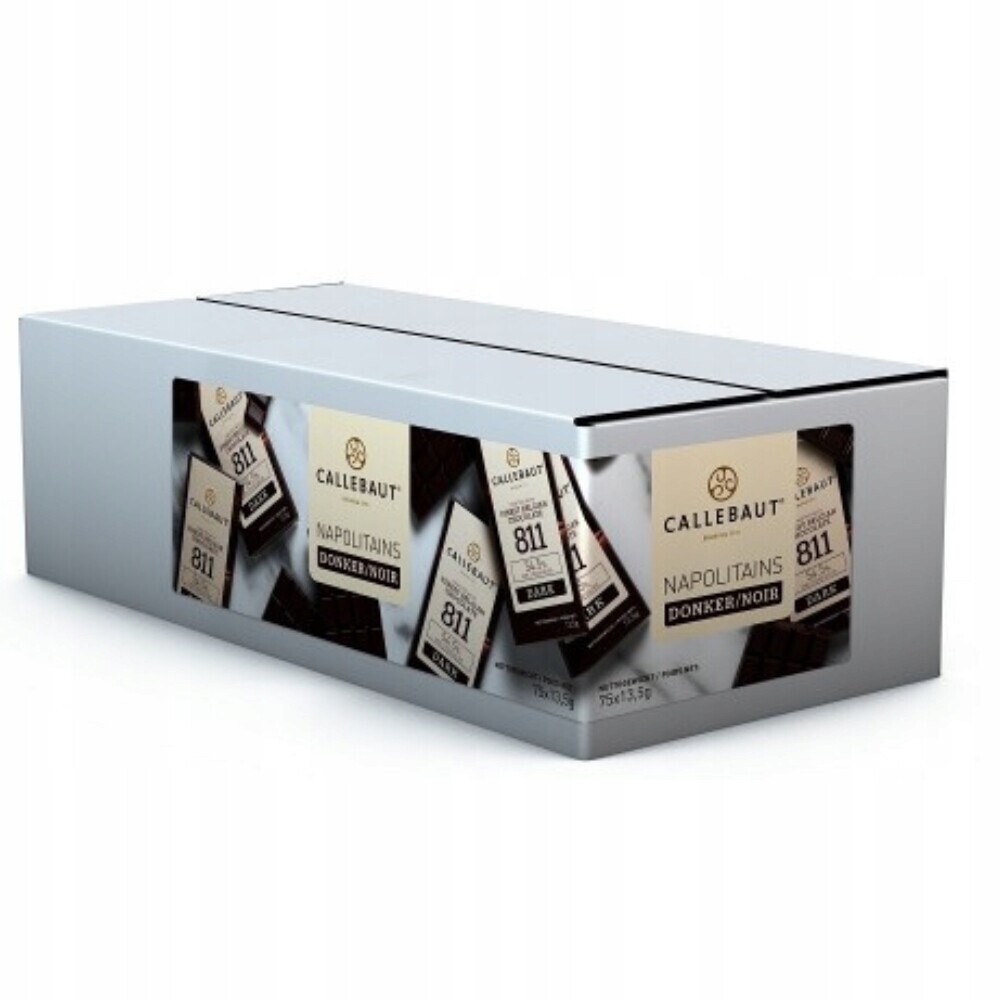 Callebaut mini Napolitains 811 tmavé 75x13,5g