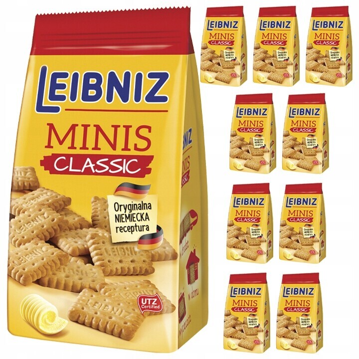 Balíček 10 Ks. Sušenky Sušenky Leibniz Classic 120 g