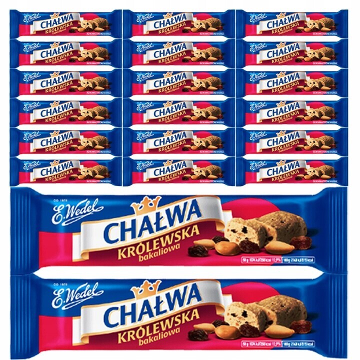 Balíček Chalva Královská Bakaliová Wedel 20 x 50 g