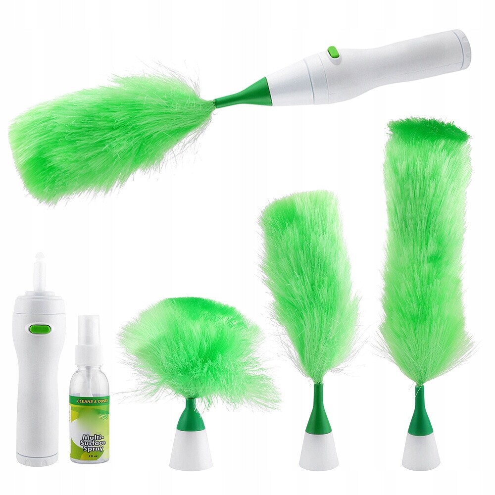 Elektrický rotační kartáč na prach smetáček