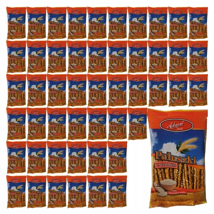 Balíček Tyčinky se sezamem 50x70 g Admar