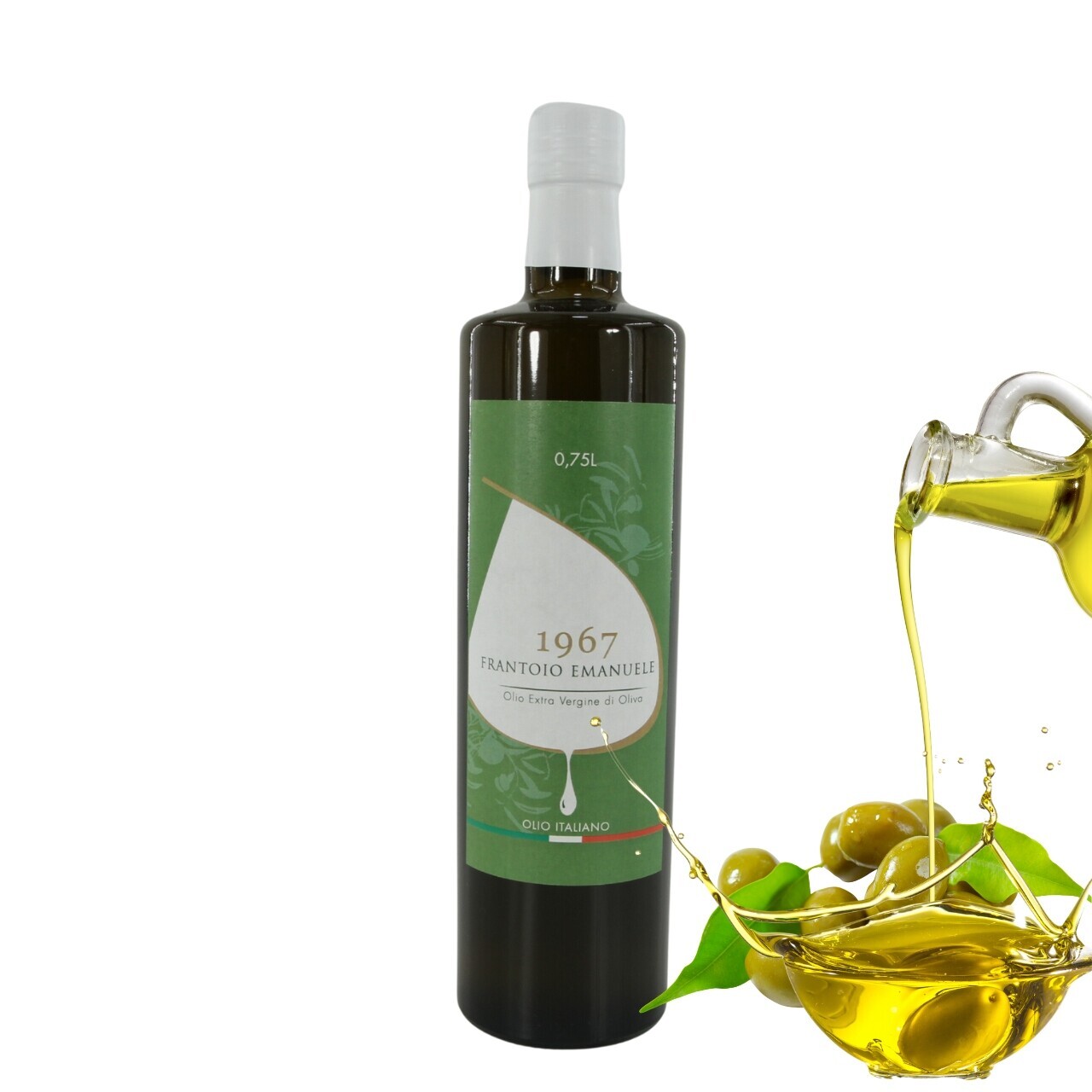 Frantoio Emanuele extra panenský olej 750 ml Itálie Sicílie
