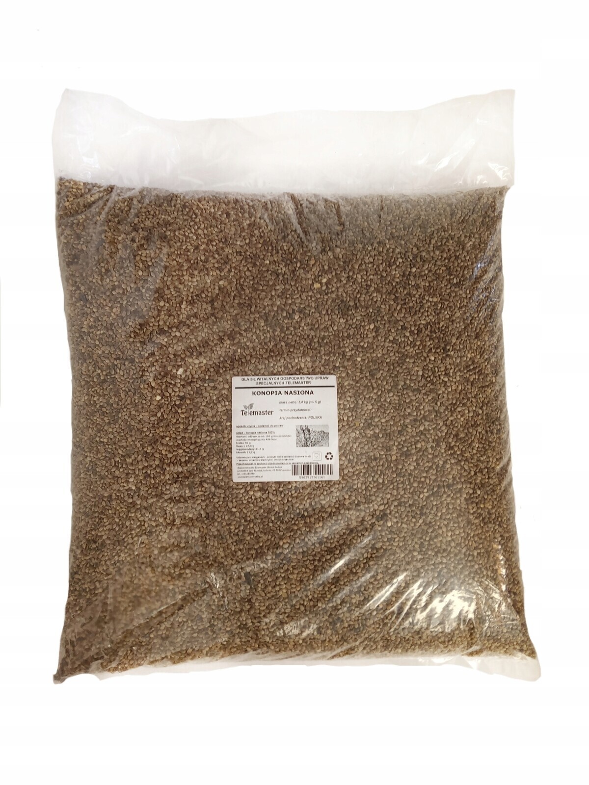 Konopná semena zrno 5,0 kg