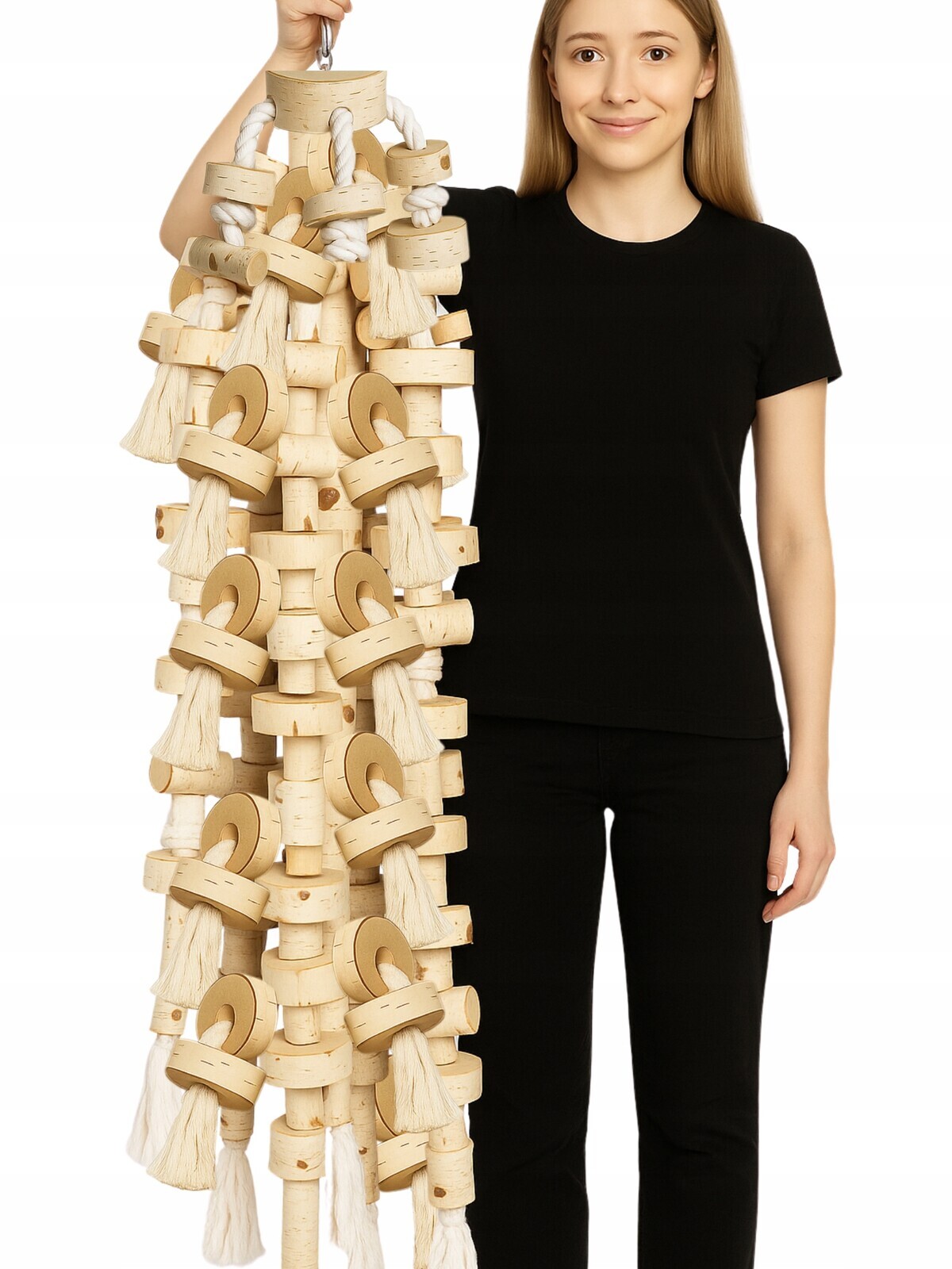 Parrot Planet Přirozeně – Gigant na provázcích – pro velké PaPug XXXL – 15 kg