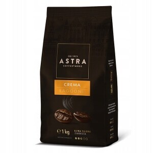 Káva zrnková Astra ASTRA.DEL.SMA.1KG.ZI 1000 g