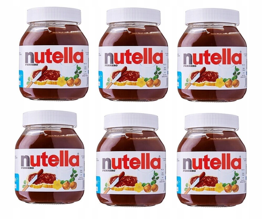 Pomazánka Nutella 825g x 6