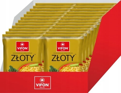 Vifon Kuřecí polévka Zlatá 24x70g