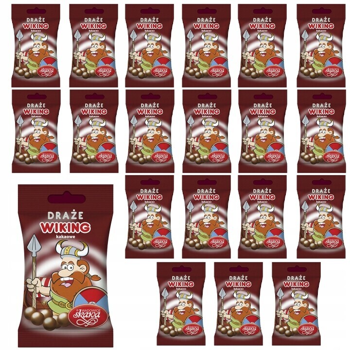 Skawa Dražé Kakaové Viking 70g (op20ks)