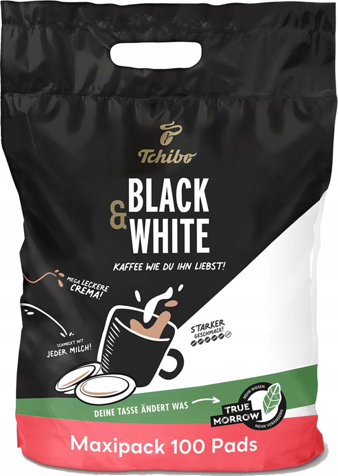 Káva Senseo Tchibo Black N White 100 pads