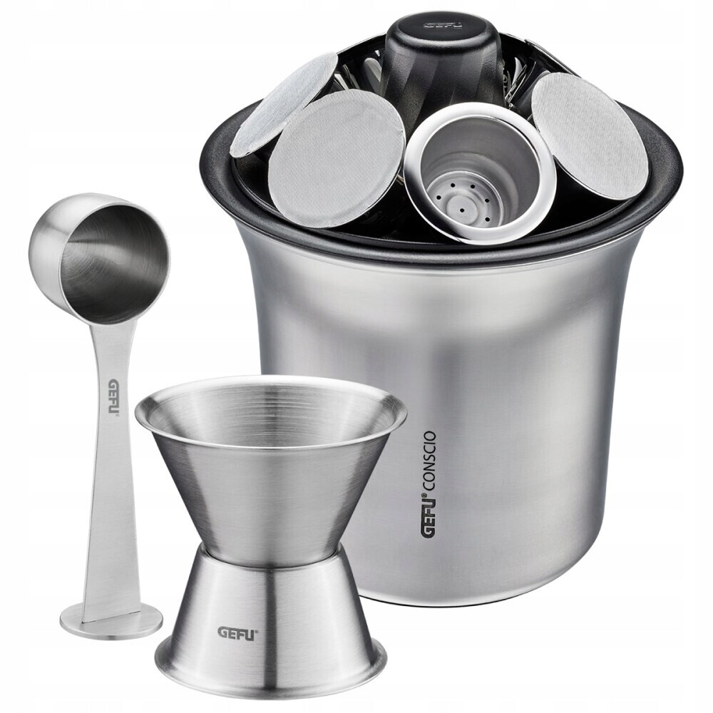 conscio 85 El kávových kapslí s příslušenstvím z nerezové oceli