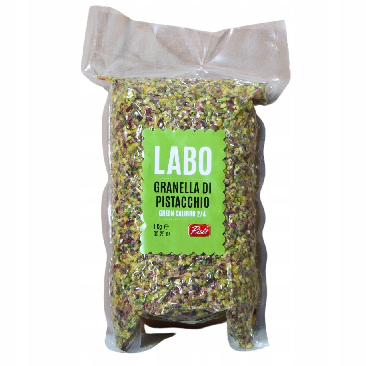 Pisti Labo Zelená Granella Pistáciová Zrna Posypka 2-4 mm 1 kg