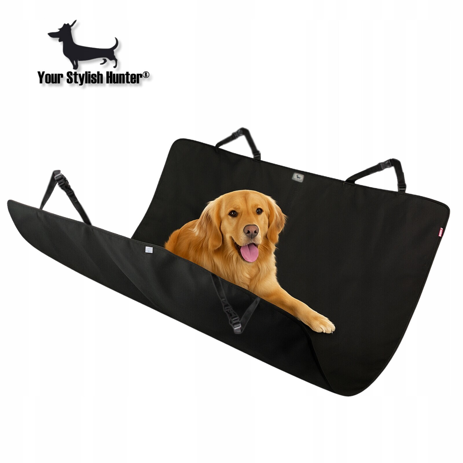 Podložka pro psa do auta, voděodolný ochranný potah na zadní sedadlo