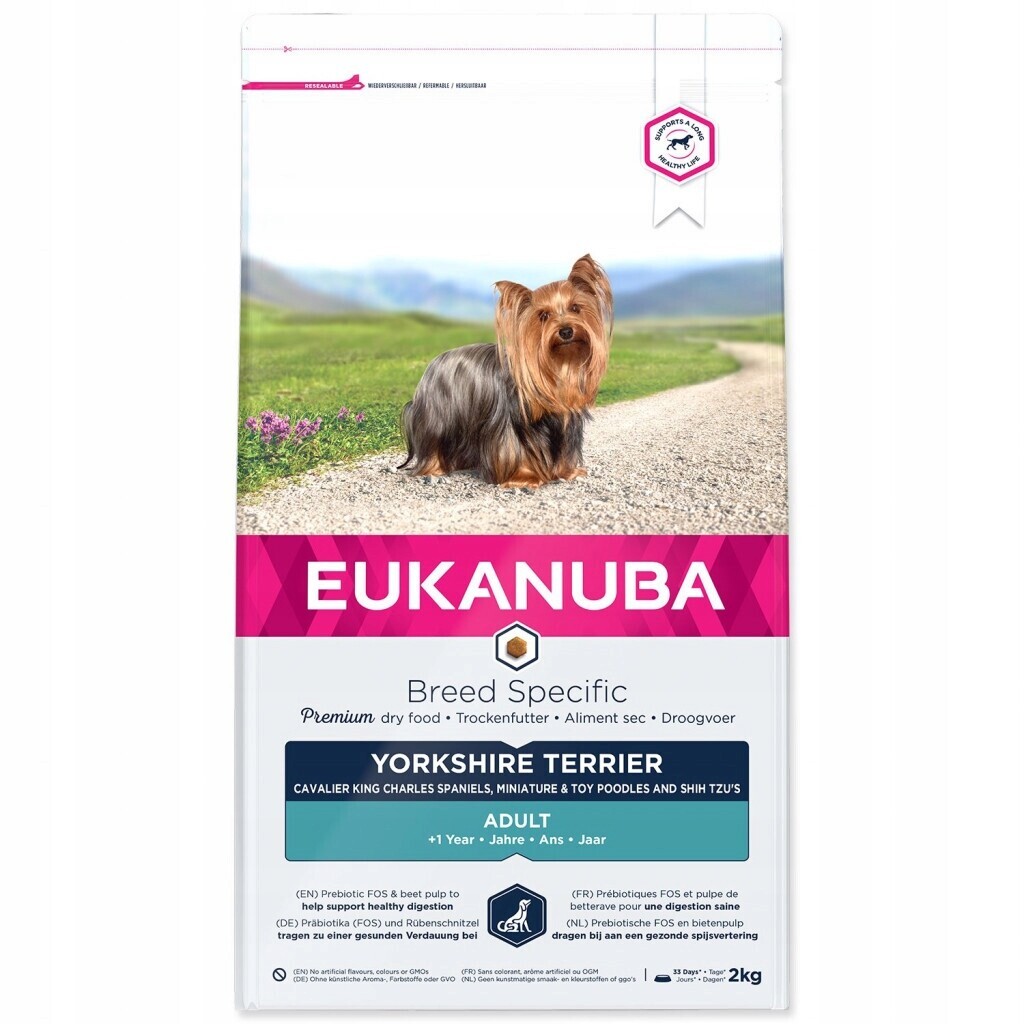 Krmivo Eukanuba Yorkshire Terrier 2kg