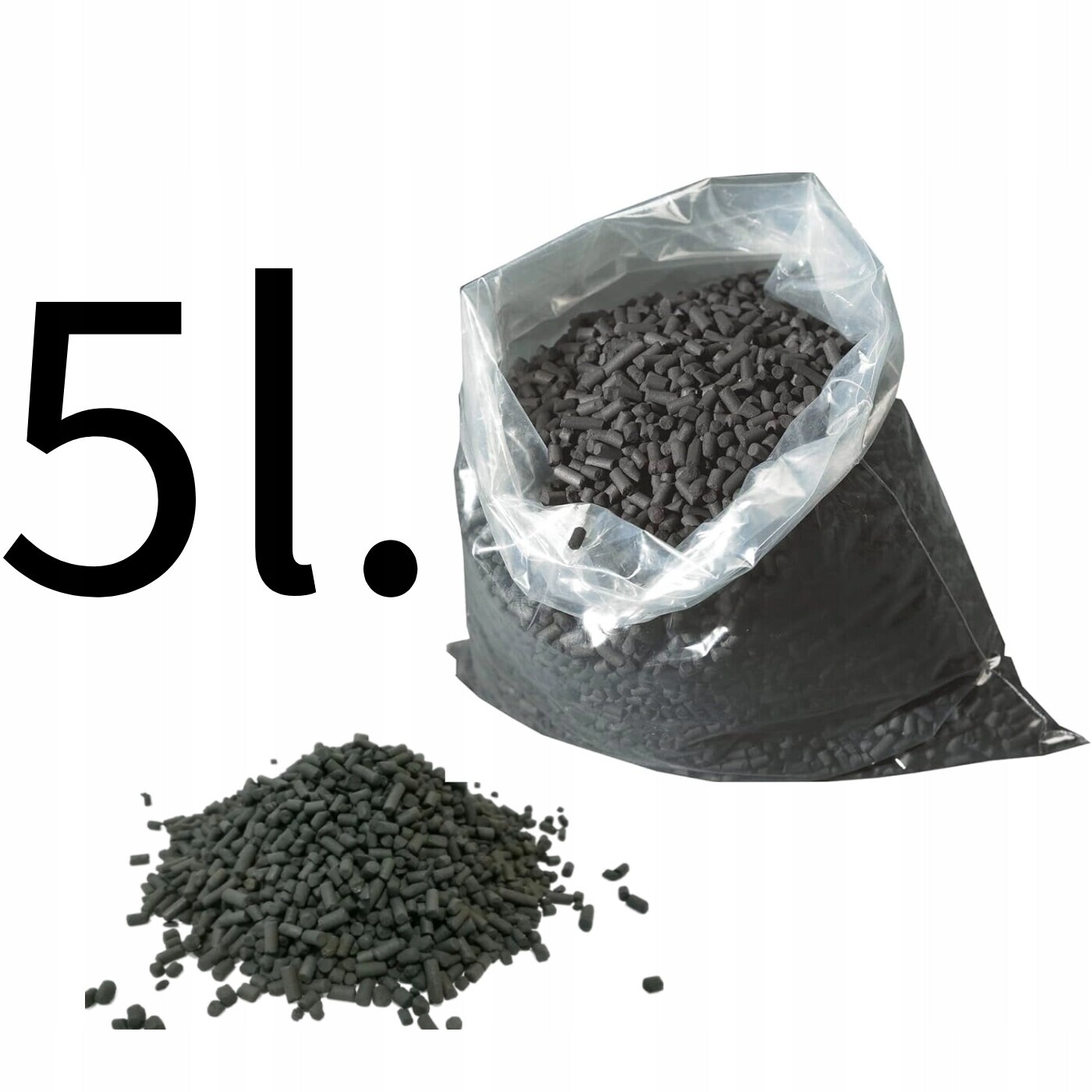 Aktivní Uhlí Do Akvária Náplň Do Filtru 5l