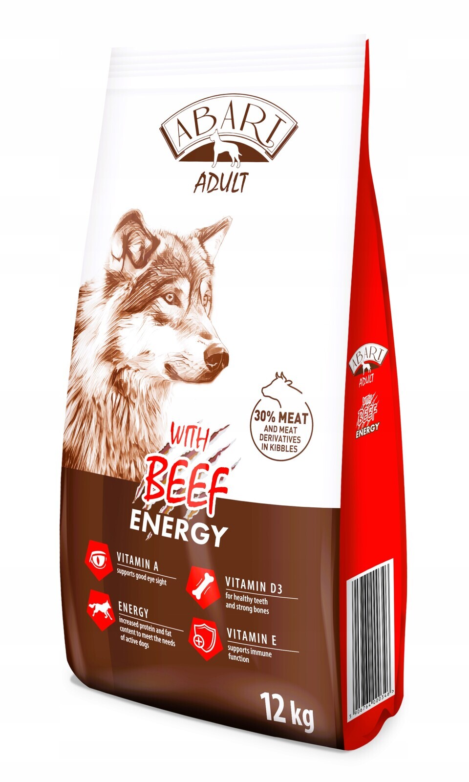 Abart suchý pro psa Energy hovězí 12 kg