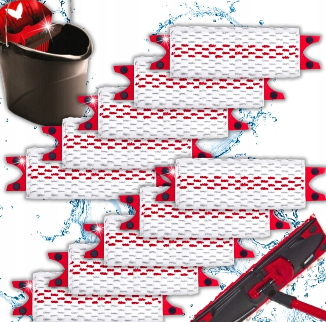 10 x Vložka Do Mopu Vileda Ultramax, Ultramax Turbo, Ultramat – Kvalita 35 CM!!!