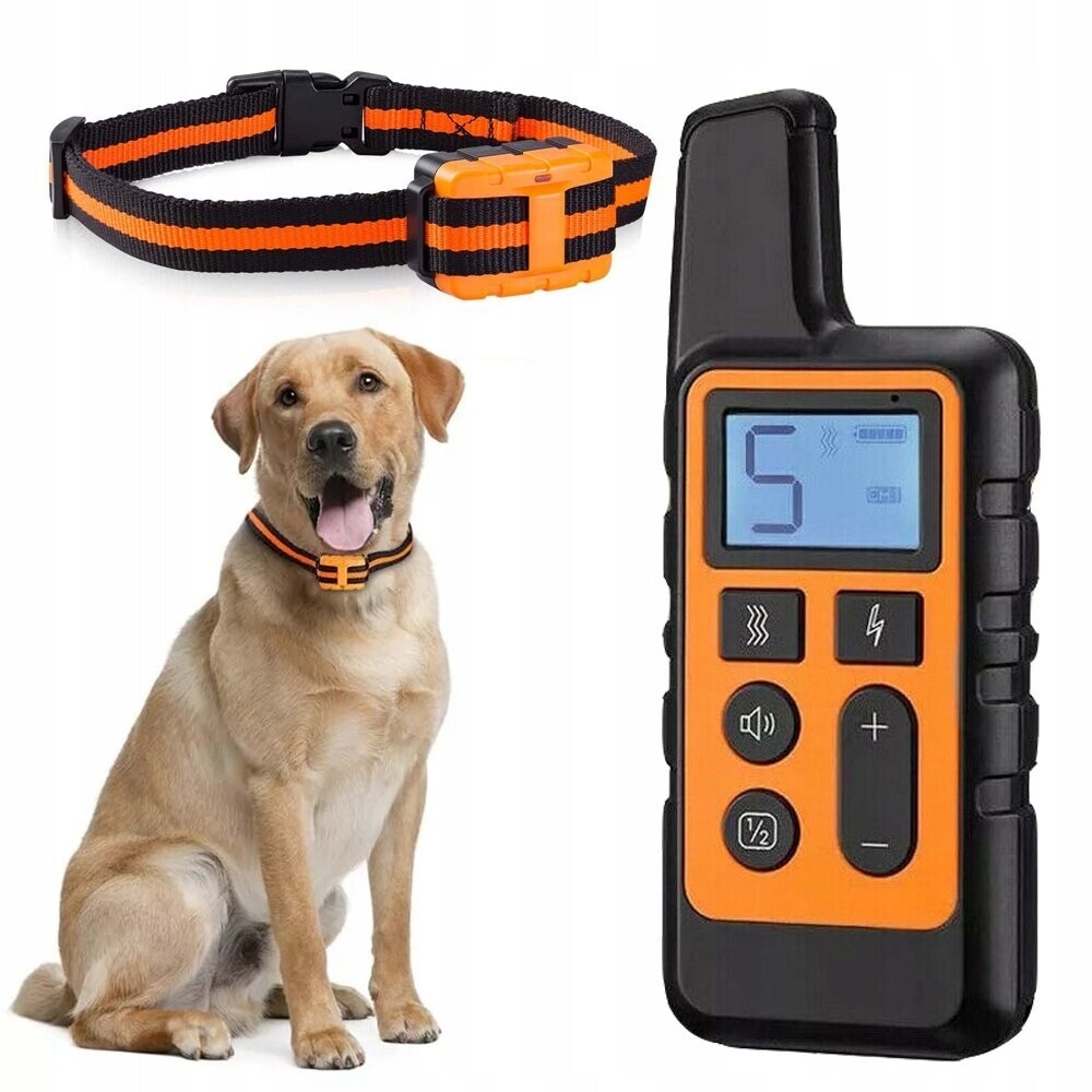 Elektrický Výcvikový Obojek Pro Psy S LCD displej, Dálkovým Ovládáním 3 Režimy