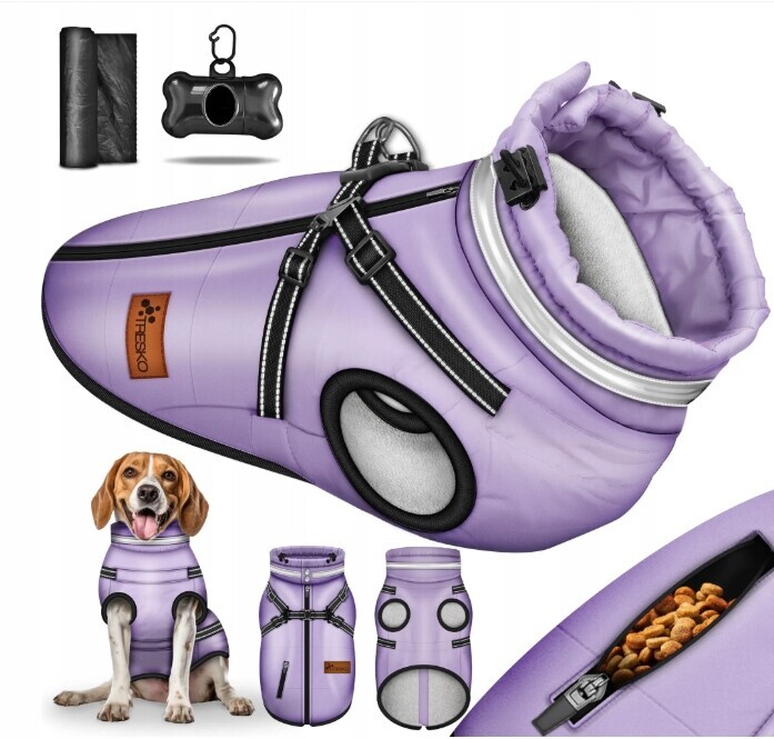 Bunda Pro Psa fialová velikost M