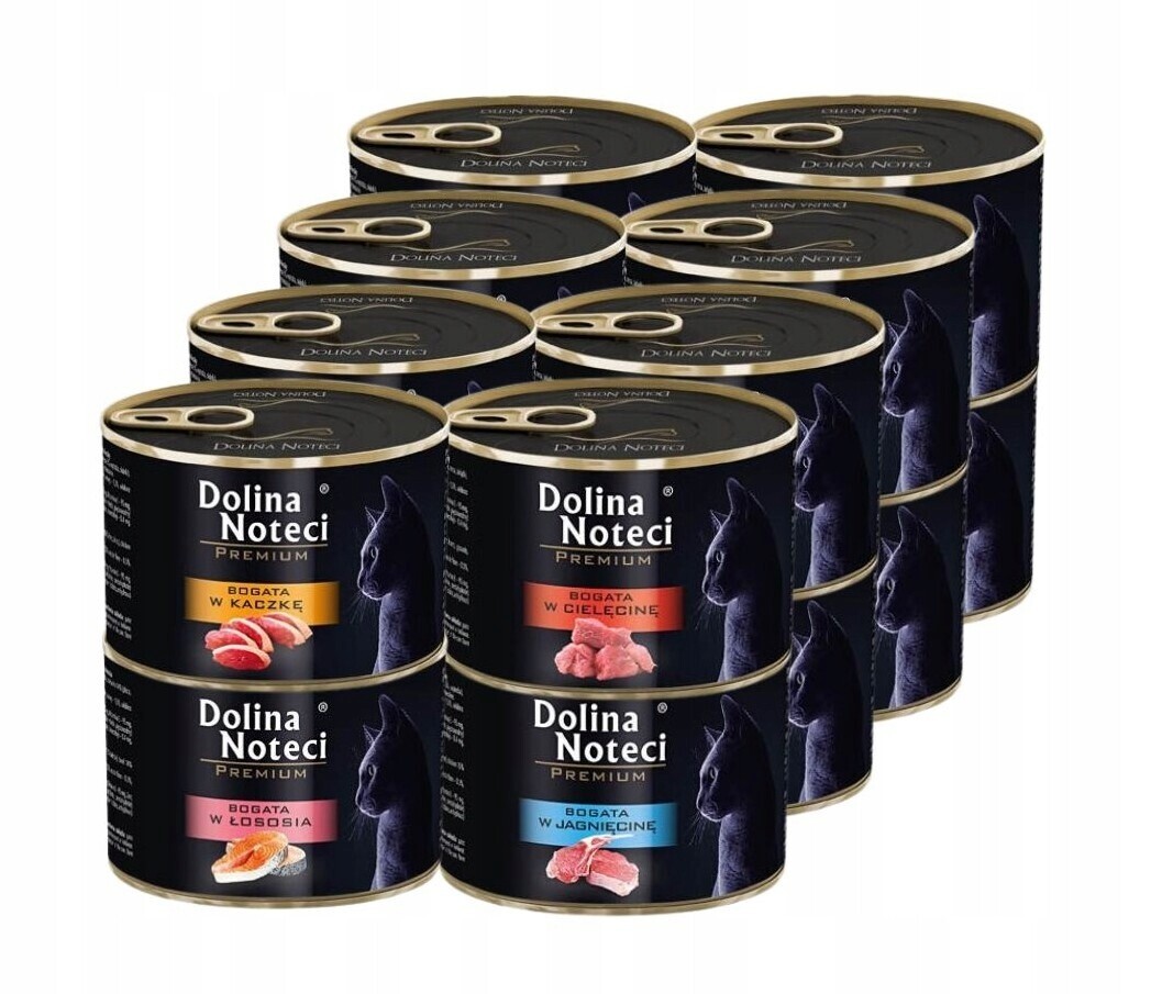 Dolina Noteci Premium Mokré krmivo pro kočky mix chutí 16x185 g