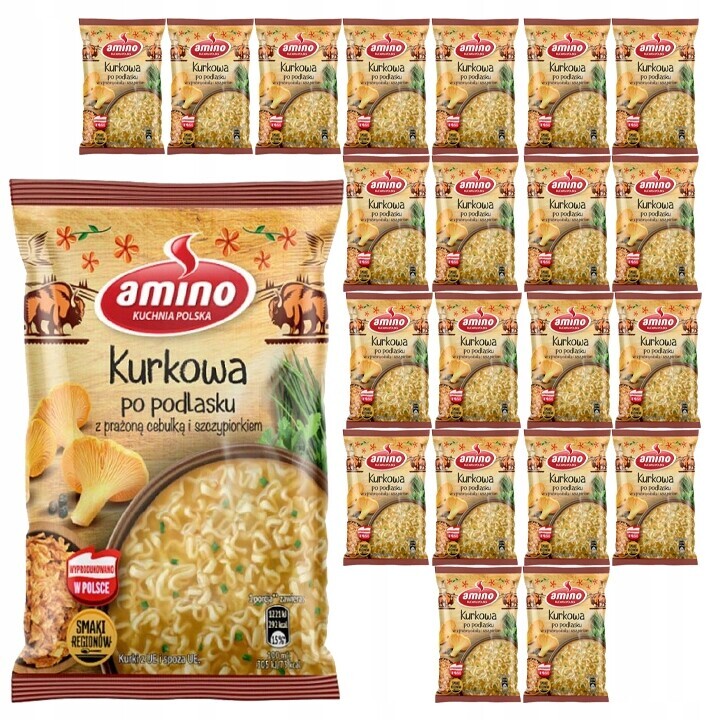 Sada Kurková polévka Blesková 22x61g Amino