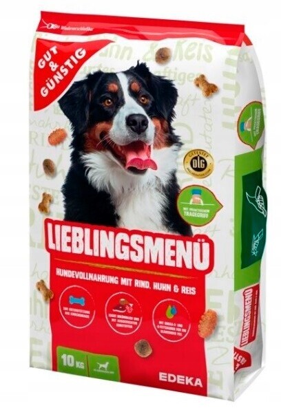 G&g suché krmivo pro psy s hovězím masem 10 kg