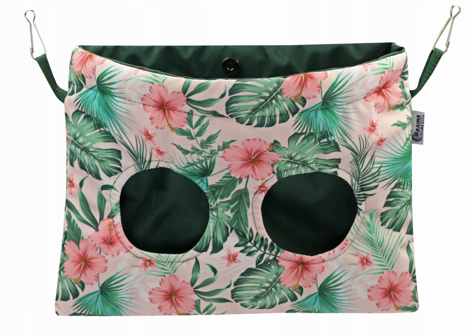 Kraina Tuptusia látkový pašík se zapínáním na seno pro králíka prasátka