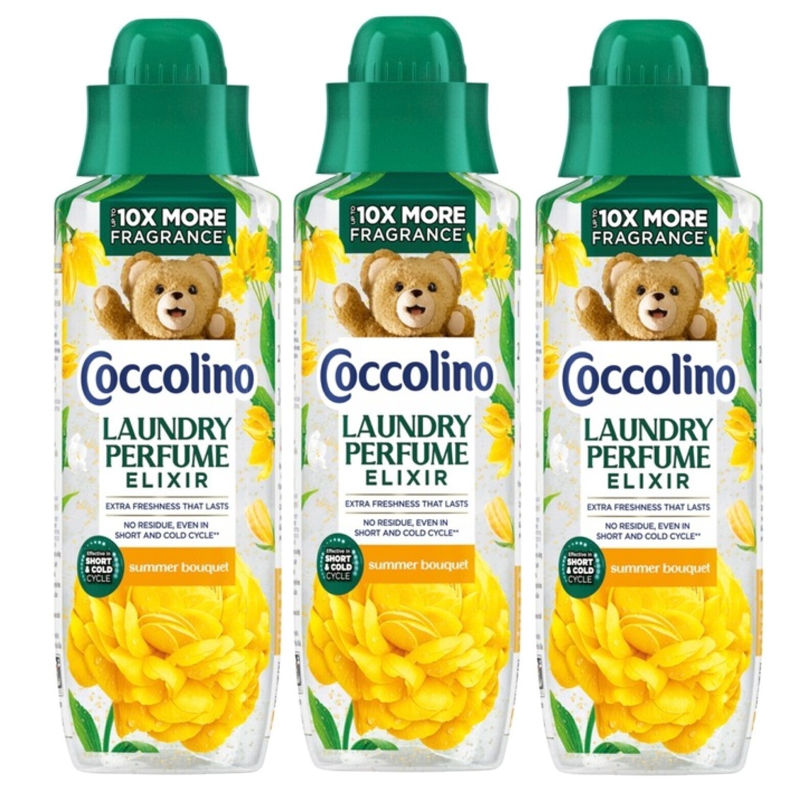 Coccolino Perfume Elixir Summer Bouquet Parfém do prádla 460 ml x3
