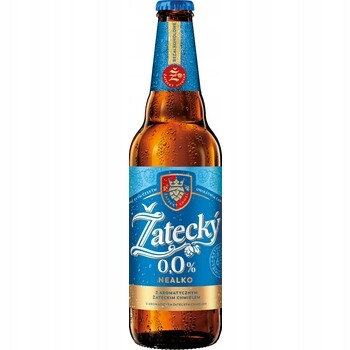 Žatecký 0,0% 500 ml láhev Krata 20 ks
