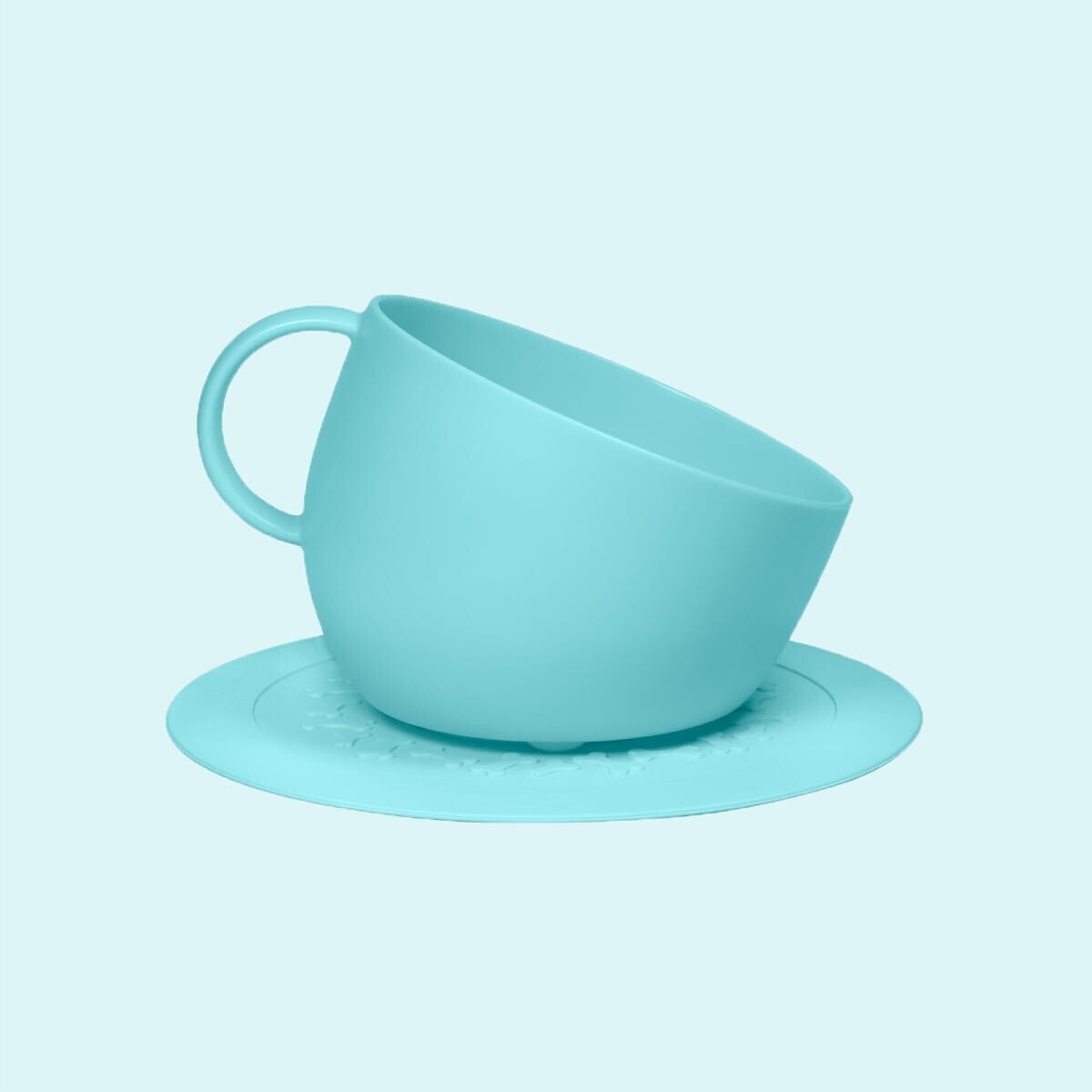 Velká miska pro psa s podložkou Cup & Plate, mátová