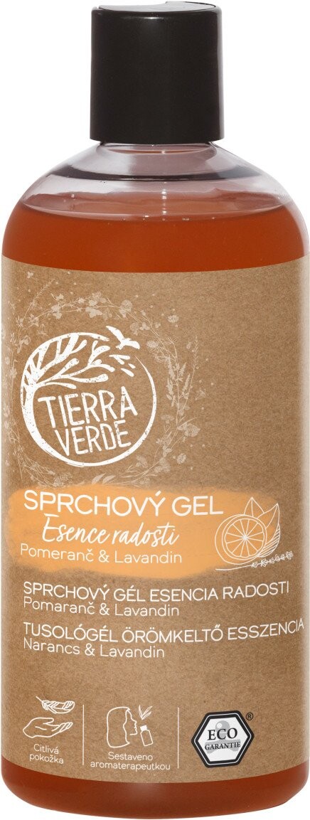 TIERRA VERDE Sprchový gel Esence radosti 500 ml