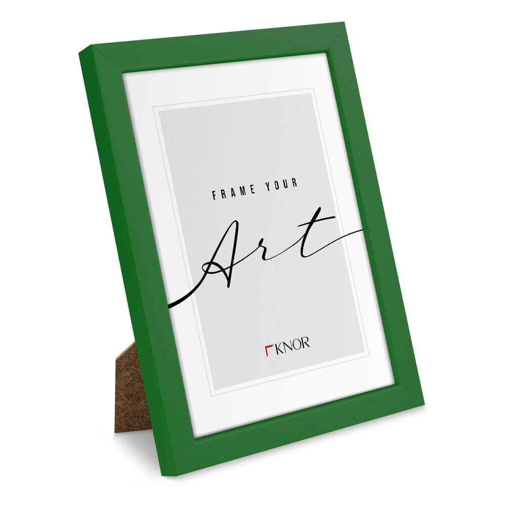 Zelený stojací/na zeď rámeček 20x26 cm – knor