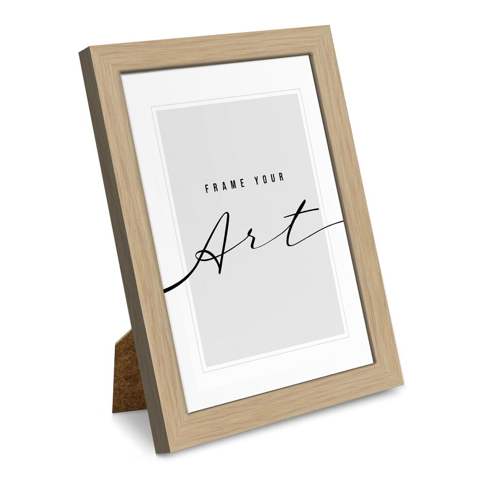 Stojací/na zeď rámeček v přírodní barvě 20x26 cm Beech – knor