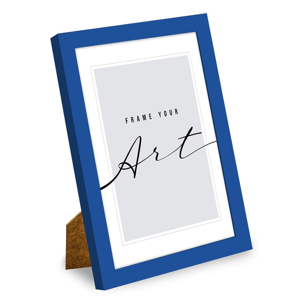 Tmavě modrý stojací/na zeď rámeček 12x17 cm – knor